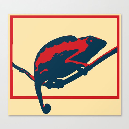 Chameleon Canvas Print