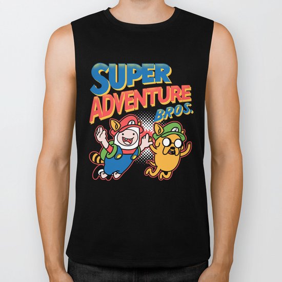 Super Adventure Bros Biker Tank
