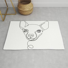  Vector Continuous One Single Line Drawing  Area & Throw Rug