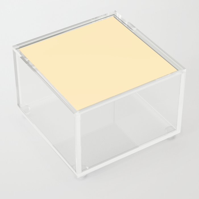 Song of the Summer Yellow Acrylic Box