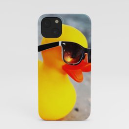 Beach Duck iPhone Case