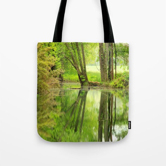 Spring Reflections Tote Bag