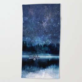 Night Sky Beach Towel