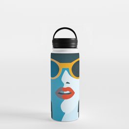 Girl Pop Art Water Bottle