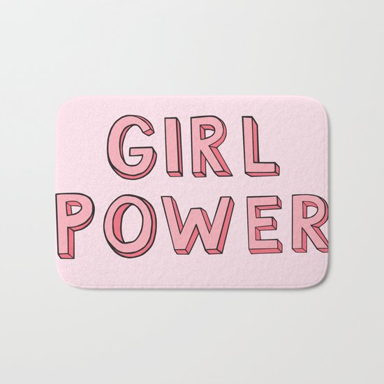 Girl Power Bath Mat