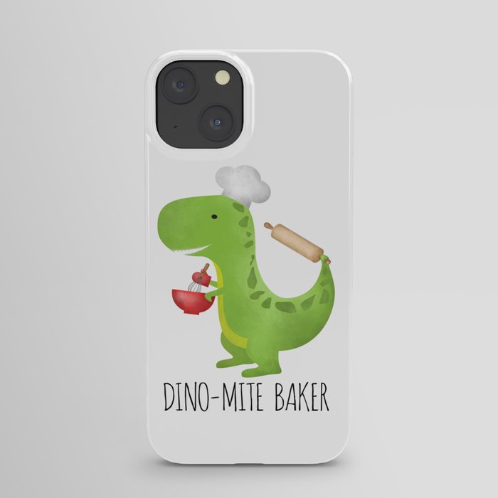 Dino-mite Baker iPhone Case