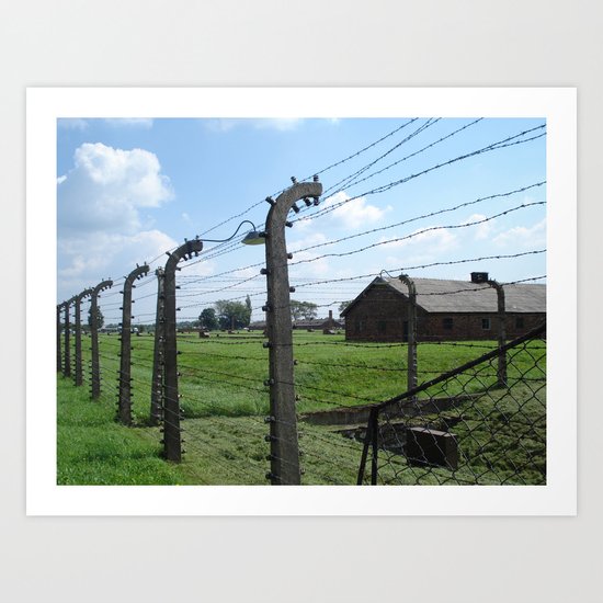 Auschwitz Art Print