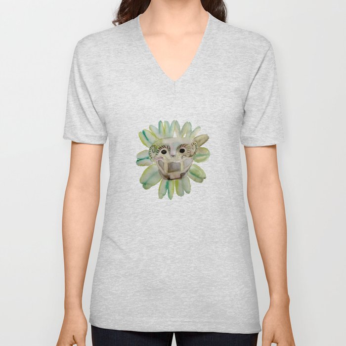 Quetzalcoatl V Neck T Shirt