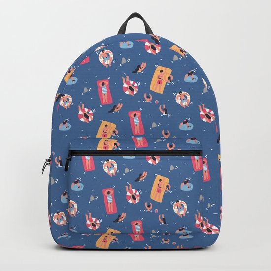 Having a Great Time on the Beach Backpack