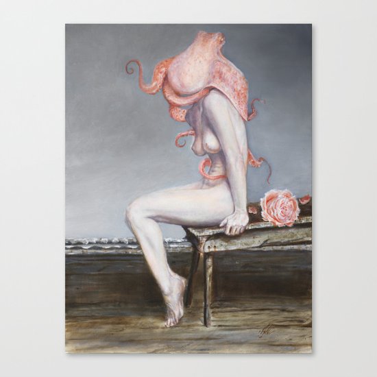 Encephalopoda Canvas Print