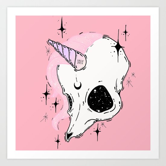 UNICORN *:・゚✧ Art Print