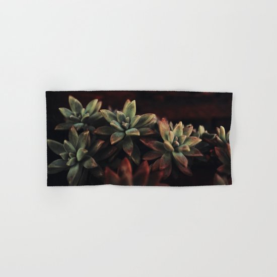 succulent cactus Hand & Bath Towel