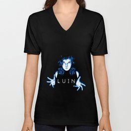 L U I N Shirt (Blue) Unisex V-Neck