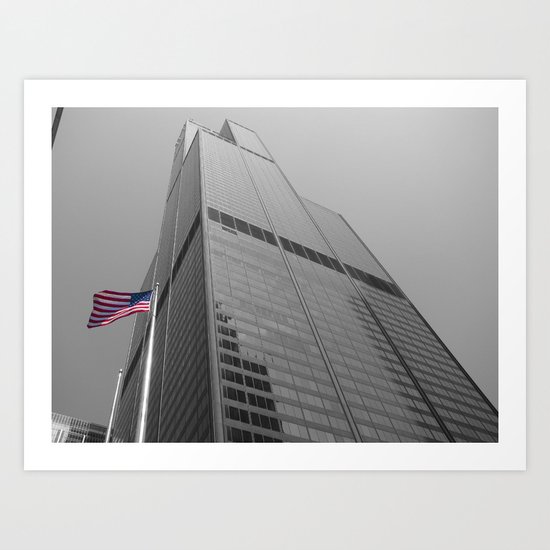 Sears Tower Art Print