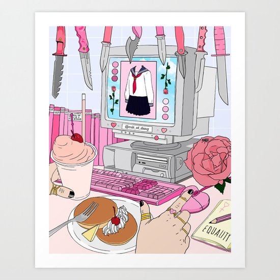 "Clueless" Art Print