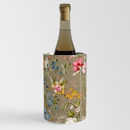 Dreamy Floral Marble End Paper 1788 William Kilburn Wine Chiller