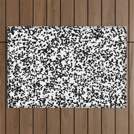 Dot camouflage shapes Outdoor Rug