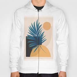 Abstract Art Tropical Leaves 62 Hoody