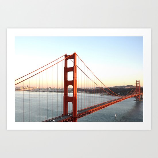 Golden Gate Bridge Art Print