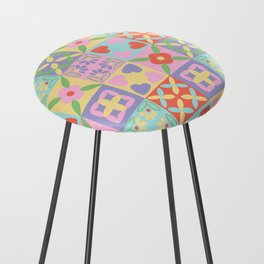 Fun Tiles Counter Stool