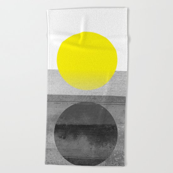 Yellow Beach Towel