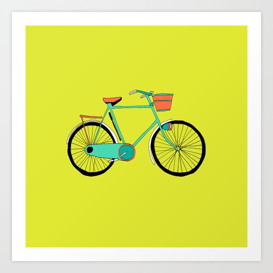 Bicycle Art Print