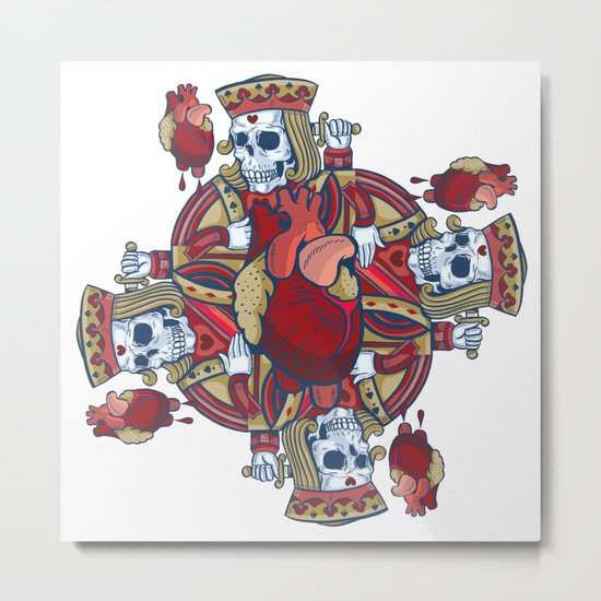 The King Of Bleeding Hearts Metal Print