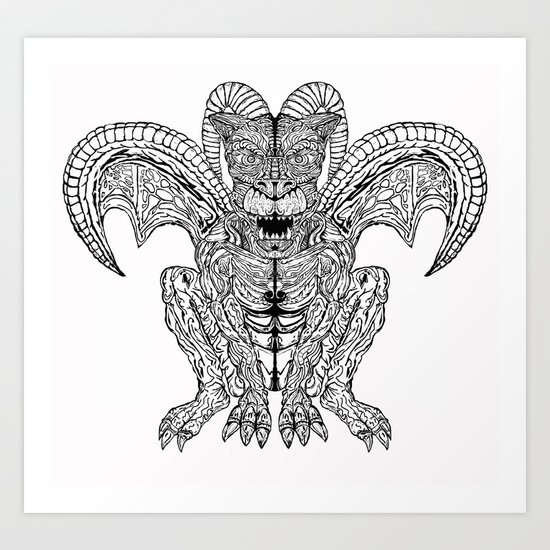 Diabolus Art Print