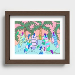 cuba Recessed Framed Print