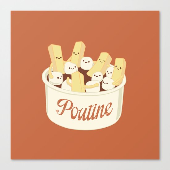 Poutine Canvas Print