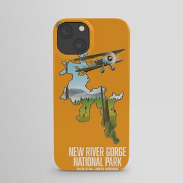 New River Gorge National Park and Preserve Travel poster iPhone Case
