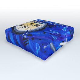 Shattered Time Outdoor Floor Cushion