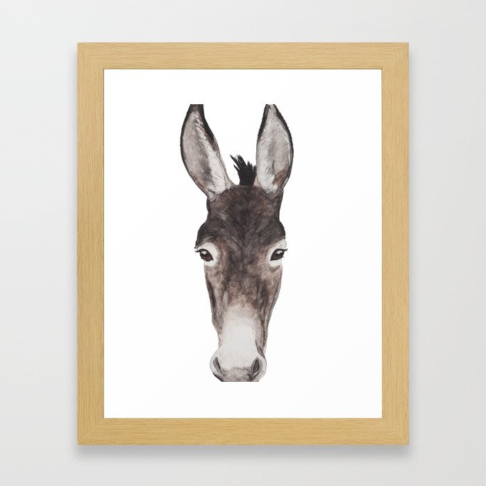 mule Framed Art Print
