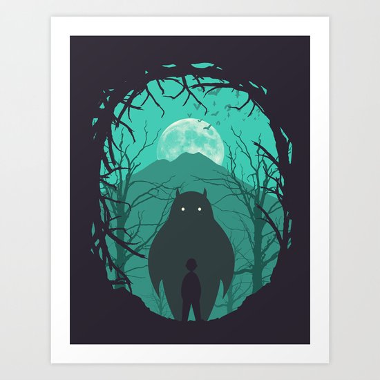 Scary Monsters and Nice Sprites Art Print