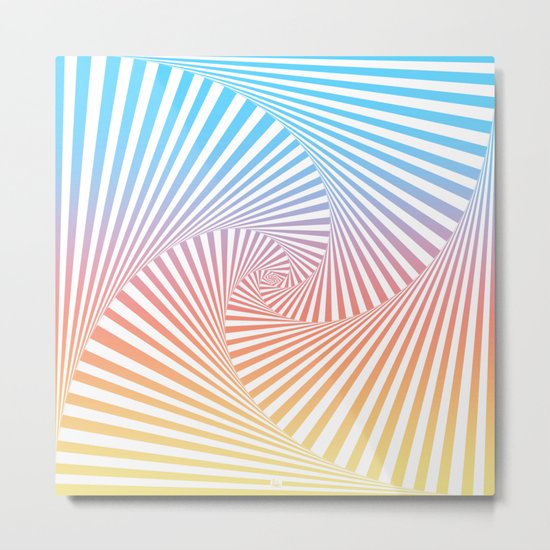 Bakana Summer Twista Metal Print