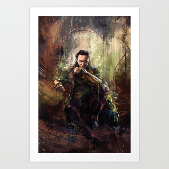 The Silver Tongue Art Print