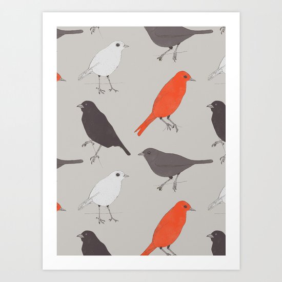 Little Birds Art Print