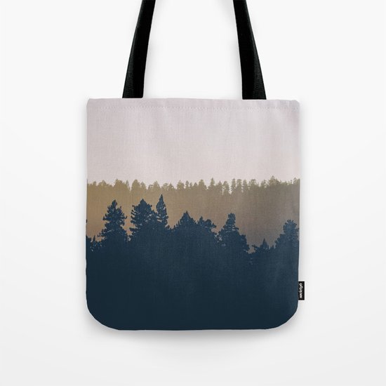 Woods Abstract Tote Bag