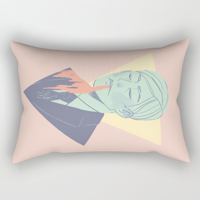 Pastel Hannibal Rectangular Pillow