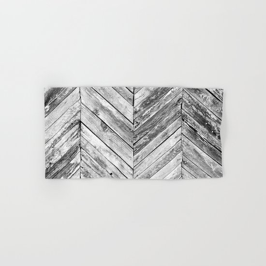Antique Wood Hand & Bath Towel