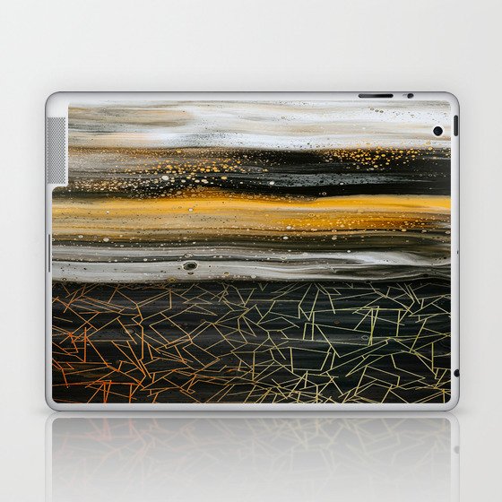 abstract painting pattern  Laptop & iPad Skin