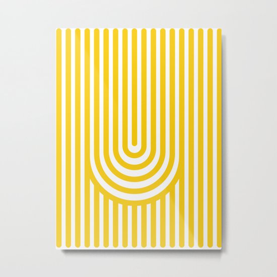U, Metal Print