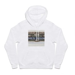 Times Square Subway New York, Tile Mosaic Sign Hoody