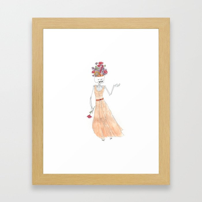 Queen of Spring Framed Art Print