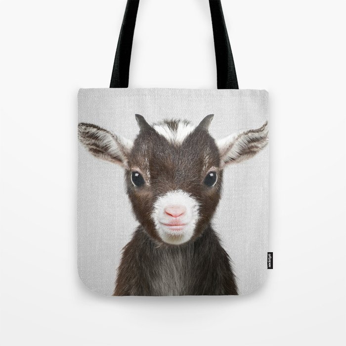 Baby Goat - Colorful Tote Bag