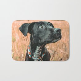 Wheatfield Dog //  Portrait If These Eyes Could Talk .. Stunning Rusty Blues Bath Mat | Painting, Redish Cute Puppy, Orange Rusty Rust, Woods Photography, Black Lab Breed, Natural And Earthy, Montana Tranquil, Mountain Mountains, Landscape In Winter, Nature Park Decor 