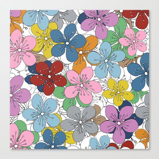 Cherry Blossom Colour - In Memory of Mackenzie Canvas Print