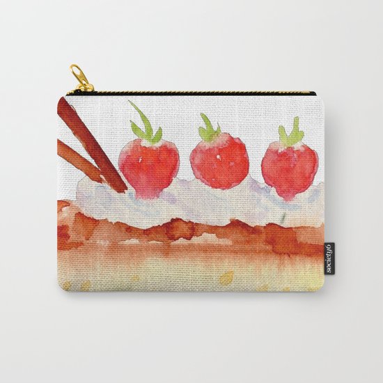 Cheese Cake Carry-All Pouch