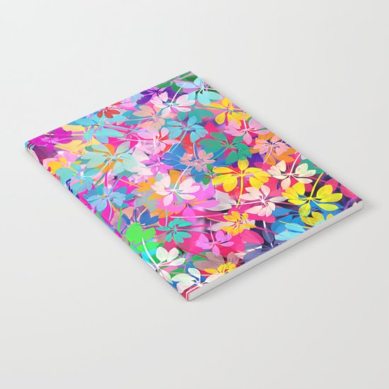Floral abstract(47). Notebook