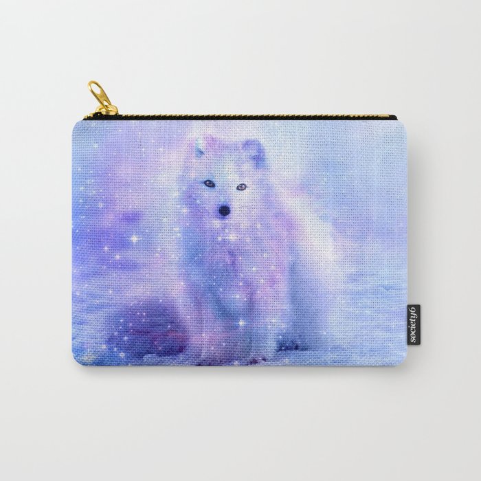 Arctic iceland fox Carry-All Pouch